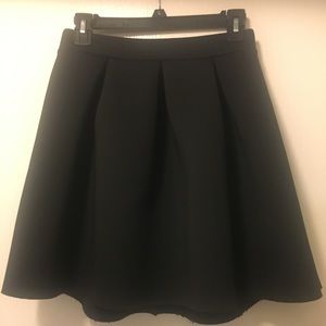 Black Scuba Skirt